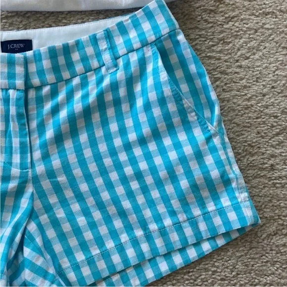 J. Crew Gingham Chino Shorts - Picture 3 of 6